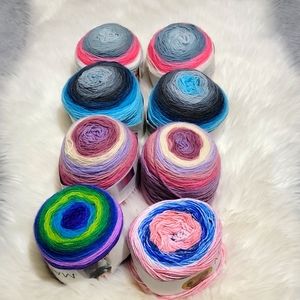 New 8 Mandala ombre yarn